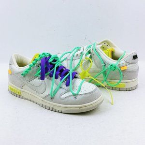 Nike Men's Off-White x Dunk Low 'Lot 14 of 50' Sneakers Size 7 (Posh24)